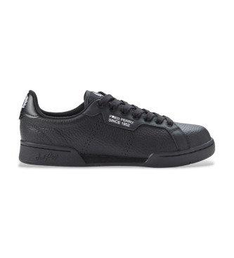 Fred Perry Sneakers in pelle nera B722