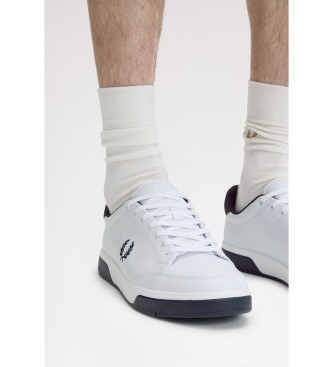 Fred Perry Zapatillas de Piel B301 blanco