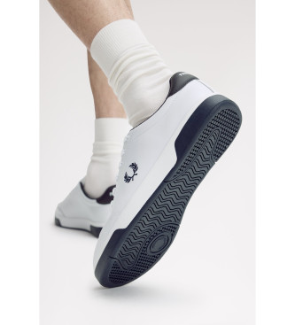 Fred Perry Zapatillas de Piel B301 blanco