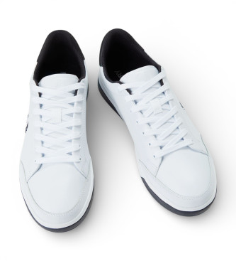 Fred Perry Zapatillas de Piel B301 blanco
