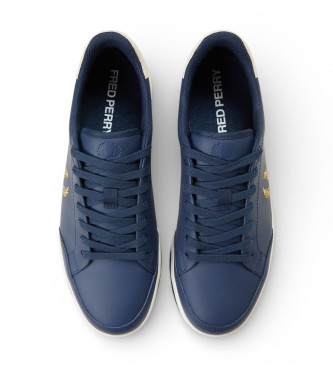 Fred Perry Zapatillas de Piel B301 marino 