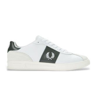 Fred Perry Sneaker B4 in pelle bianca