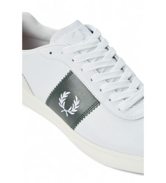 Fred Perry Sapatos de couro B4 branco