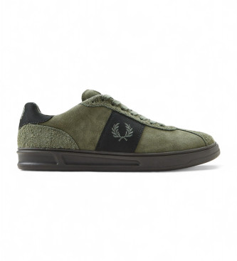 Fred Perry Chaussures en cuir B4 vertes