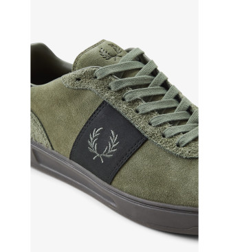 Fred Perry Chaussures en cuir B4 vertes