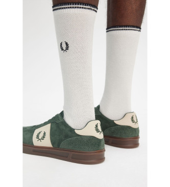 Fred Perry Sneakers in pelle verde B4