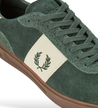 Fred Perry Buty skórzane B4 zielone