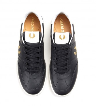 Fred Perry Leather sneakers B400 black