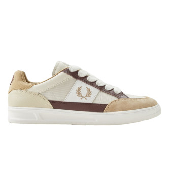 Fred Perry Tnis de couro B440 bege