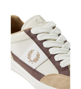 Fred Perry Tnis de couro B440 bege