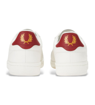 Fred Perry Lederturnschuhe B721 wei