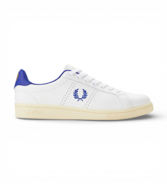 Fred Perry Zapatillas de Piel B721 blanco