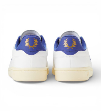 Fred Perry Zapatillas de Piel B721 blanco