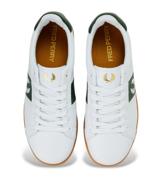 Fred Perry Sapatilhas de couro B721 branco