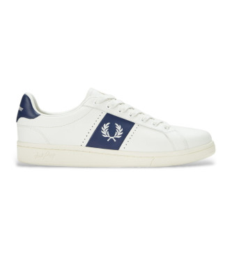 Fred Perry Baskets en cuir B721 blanc