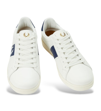 Fred Perry Leren sportschoenen B721 wit