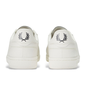 Fred Perry Leren sportschoenen B721 wit