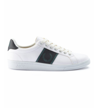 Fred Perry Leather trainers B721 Branded white