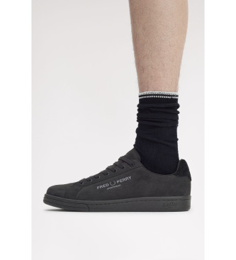 Fred Perry Zapatillas de Piel B721 negro