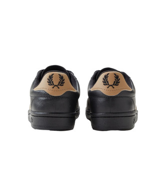 Fred Perry Sneakers in pelle B721 nere