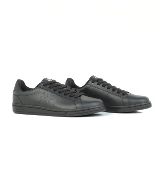 Fred Perry Leather trainers B721 black
