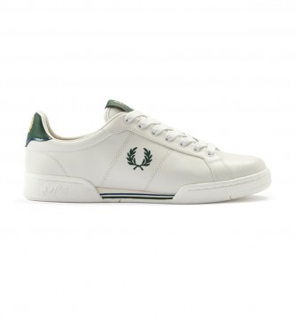 Fred Perry B722 beige leather trainers