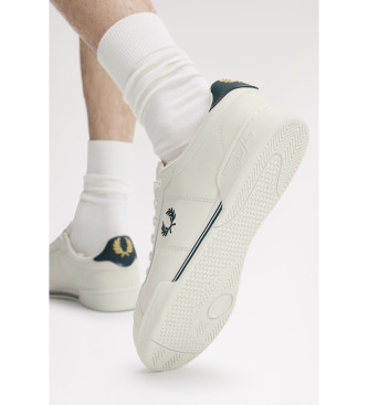 Fred Perry Zapatillas de Piel B722 blanco