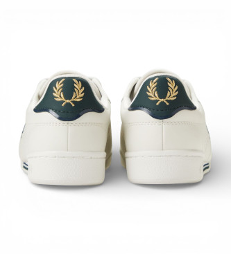 Fred Perry Zapatillas de Piel B722 blanco
