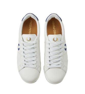 Fred Perry Leather Sneakers B722 white