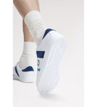 Fred Perry Zapatillas de Piel B725 blanco