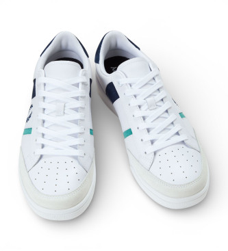 Fred Perry Zapatillas de Piel B725 blanco