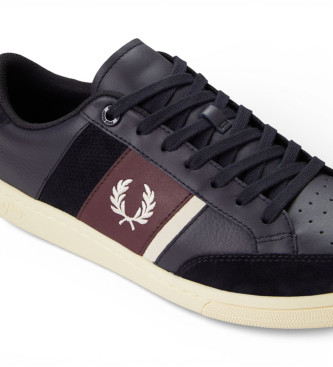 Fred Perry Zapatillas de Piel B725 marino