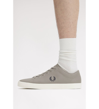 Fred Perry Zapatillas de Piel Baseline gris