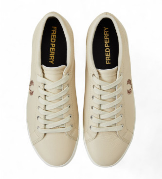 Fred Perry Baseline beige trningsskor i lder 