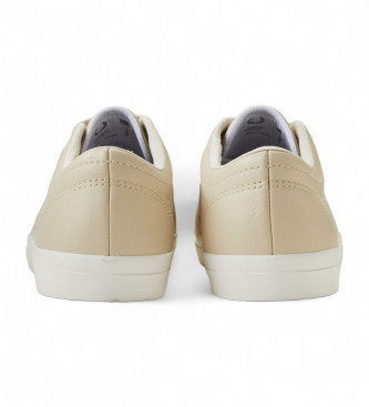 Fred Perry Sneaker Baseline in pelle beige 