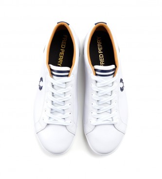 Fred Perry Baseline white leather sneakers