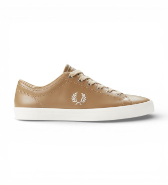 Fred Perry Zapatillas de Piel Baseline marr�n
