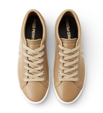 Fred Perry Zapatillas de Piel Baseline marr�n
