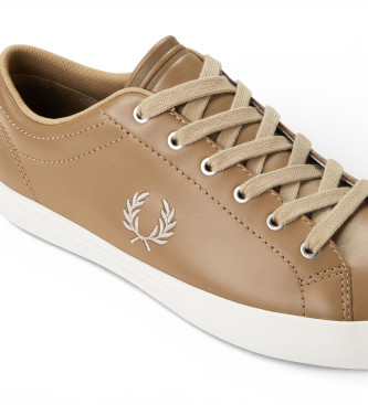 Fred Perry Zapatillas de Piel Baseline marr�n