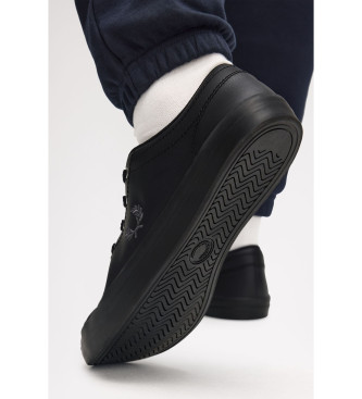 Fred Perry Zapatillas de Piel Baseline negro