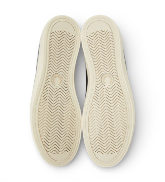 Fred Perry Zapatillas de Piel Baseline negro