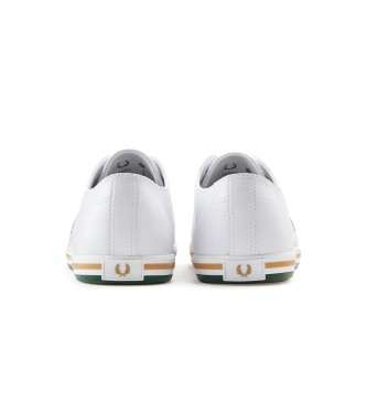Fred Perry Kingston white leather sneakers