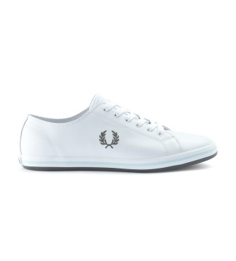 Fred Perry Kingston Leder Turnschuhe wei 