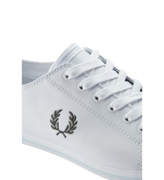 Fred Perry Kingston Leder Turnschuhe wei 