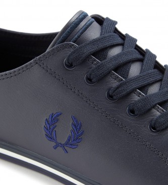 Fred Perry Kingston leather shoes black