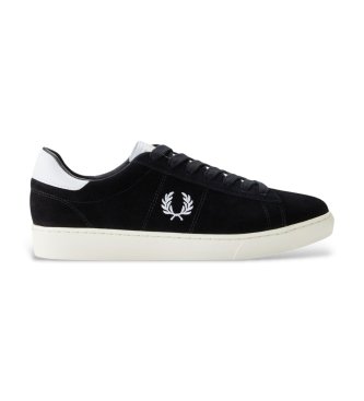 Fred Perry Spencer sneakers i sort læder