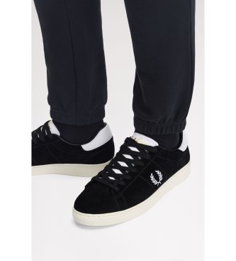 Fred Perry Spencer sneakers i sort læder