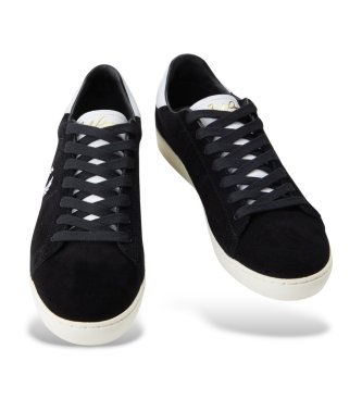Fred Perry Spencer sneakers i sort læder