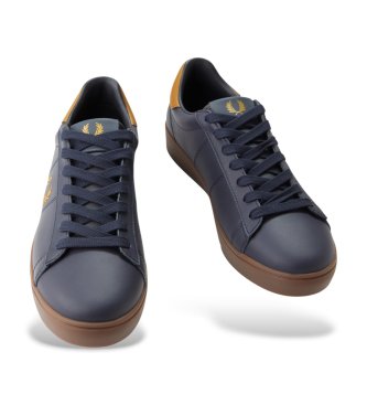 Fred Perry Sapatilhas de pele Spencer marinho