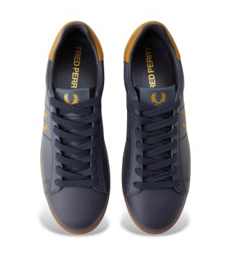 Fred Perry Sapatilhas de pele Spencer marinho